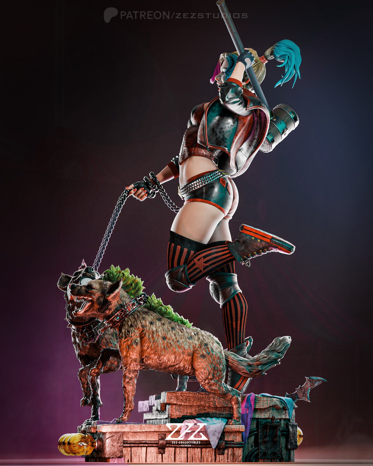 Harley Quinn - Premium Statue Figure Kit