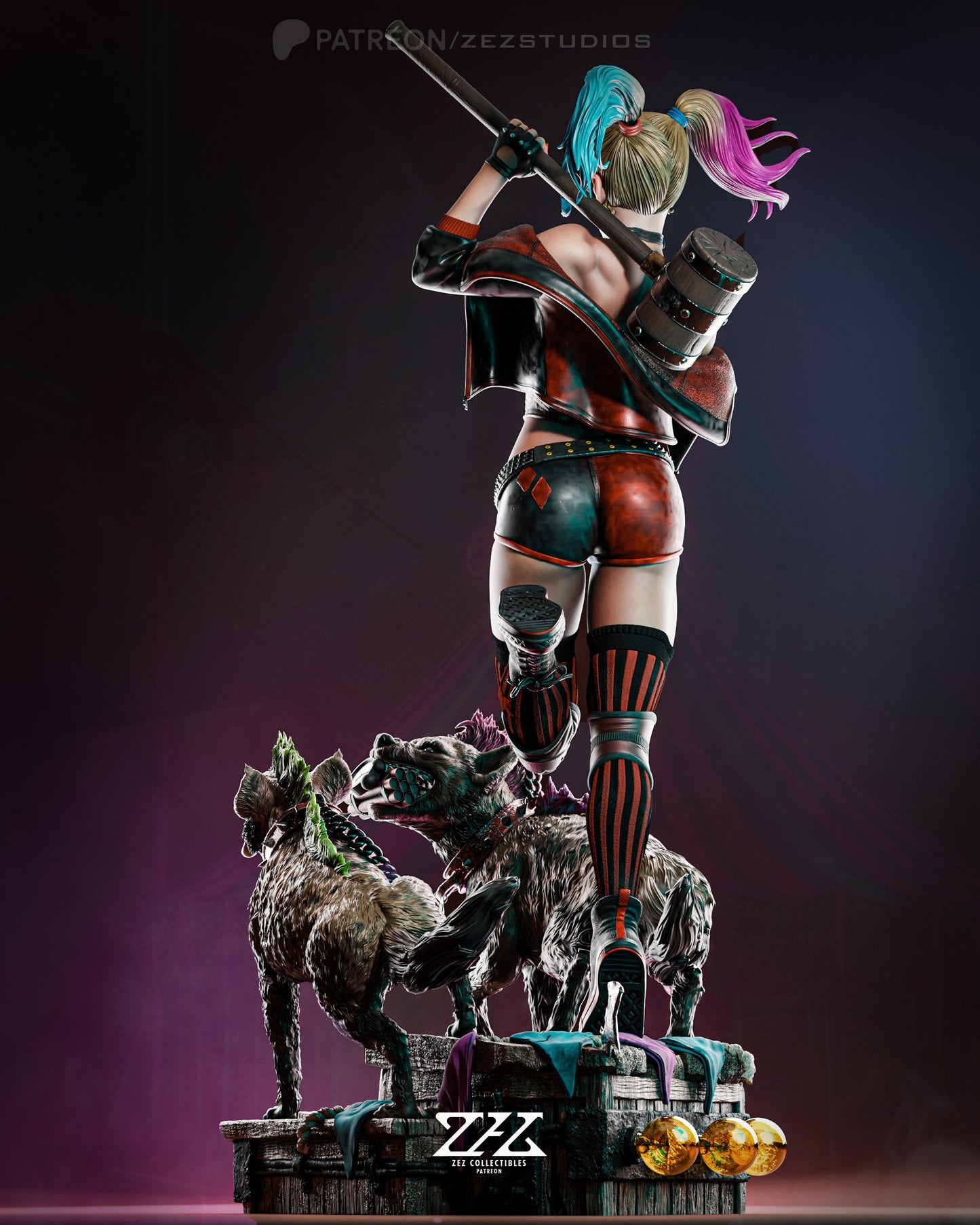 Harley Quinn - Premium Statue Figure Kit