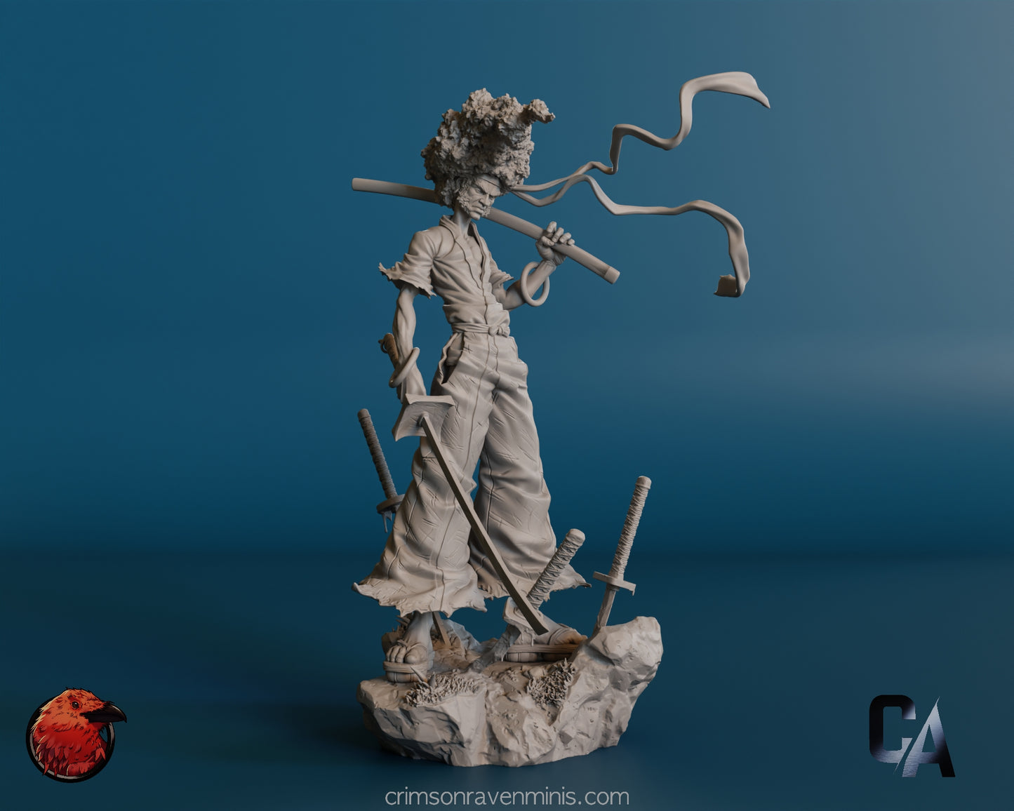 Afro Samurai Model Kit