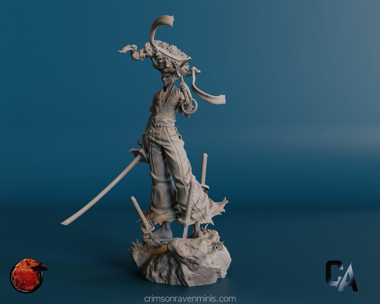 Afro Samurai Model Kit