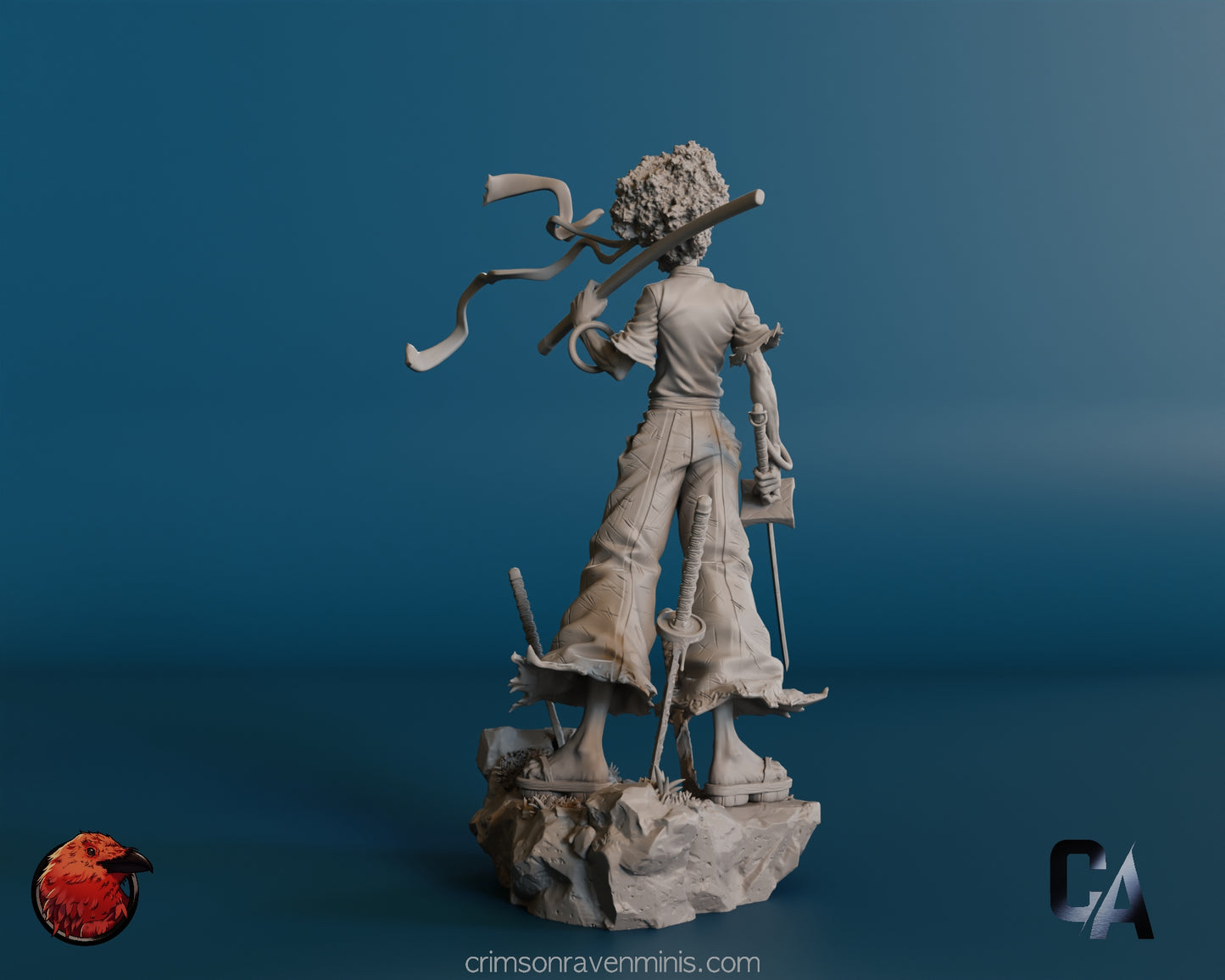 Afro Samurai Model Kit