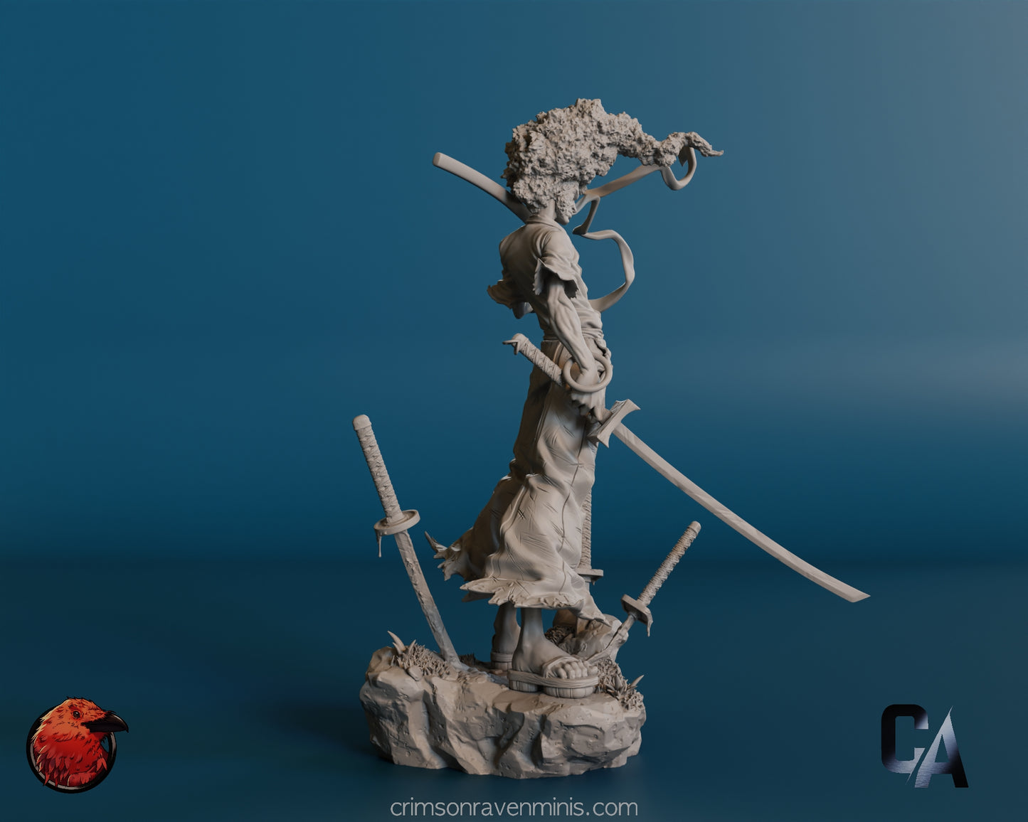 Afro Samurai Model Kit