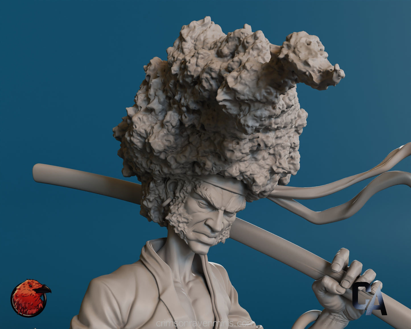 Afro Samurai Model Kit