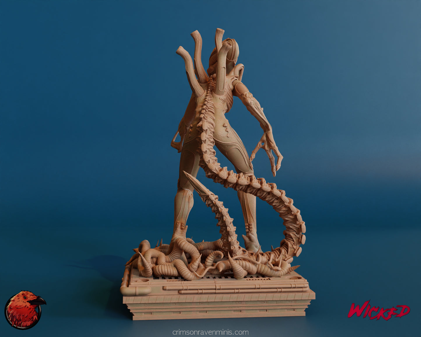 Alien Warrior Figure Model Kit
