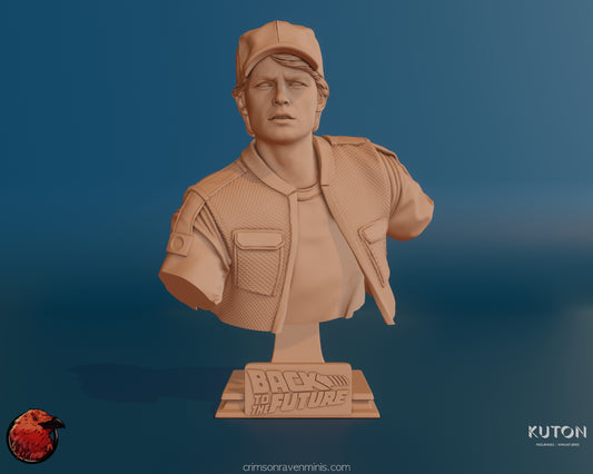 Marty McFly Bust