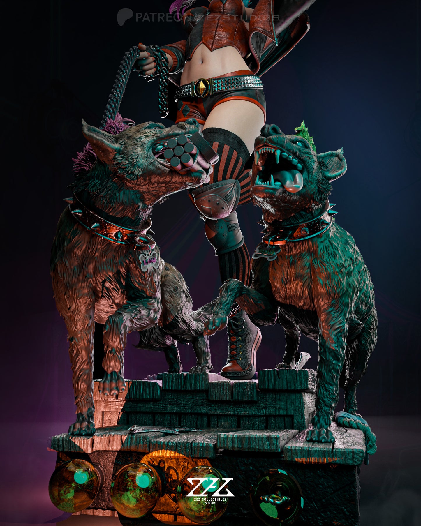 Harley Quinn - Premium Statue Figure Kit