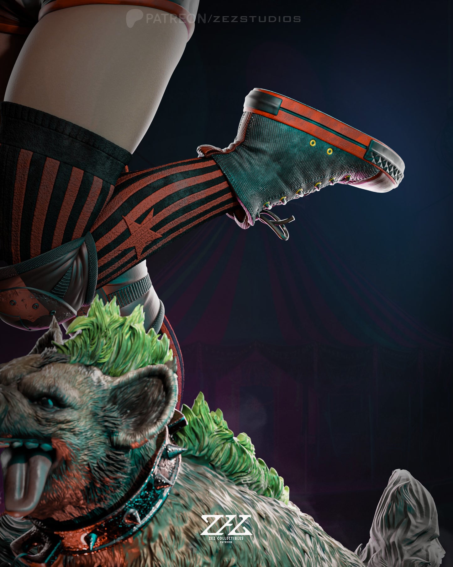 Harley Quinn - Premium Statue Figure Kit