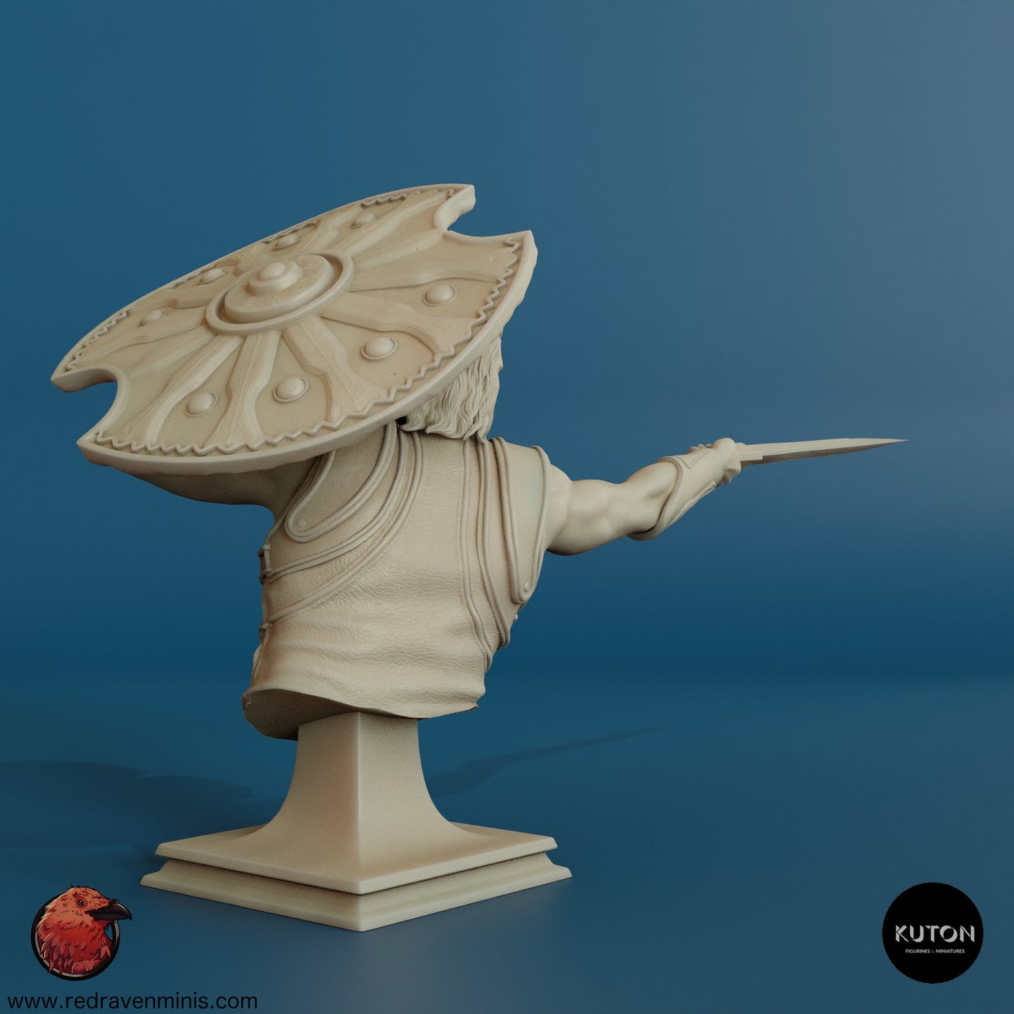 Achilles Resolute Bust