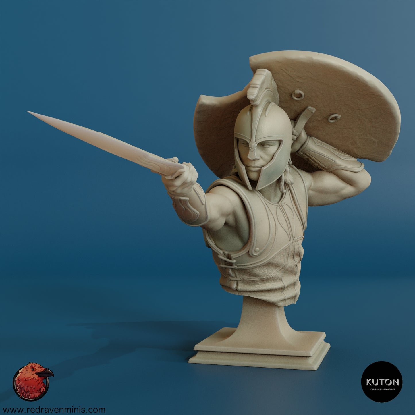 Achilles Resolute Bust