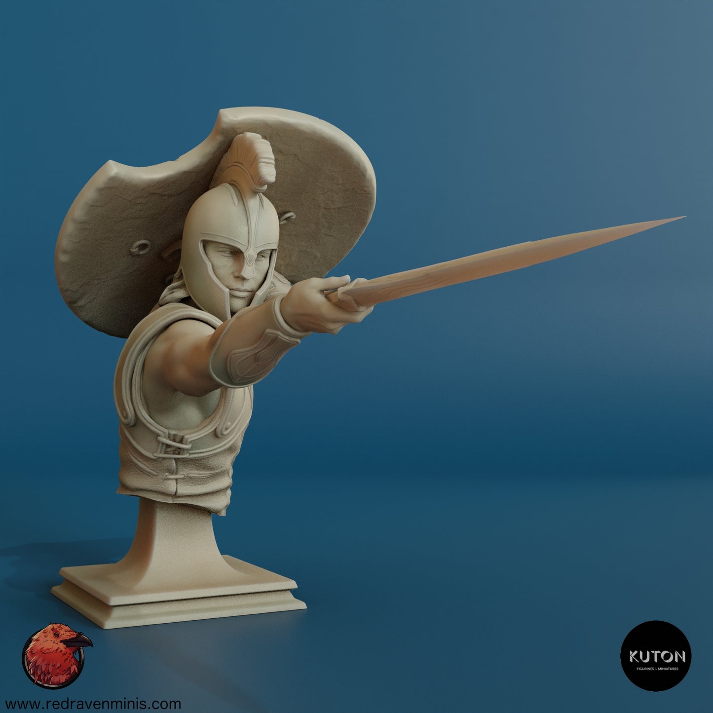 Achilles Resolute Bust