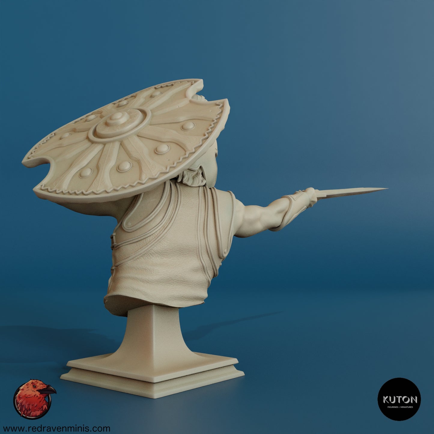 Achilles Resolute Bust