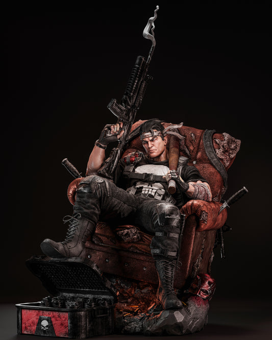 The Punisher - Premium Statue Figure Kit