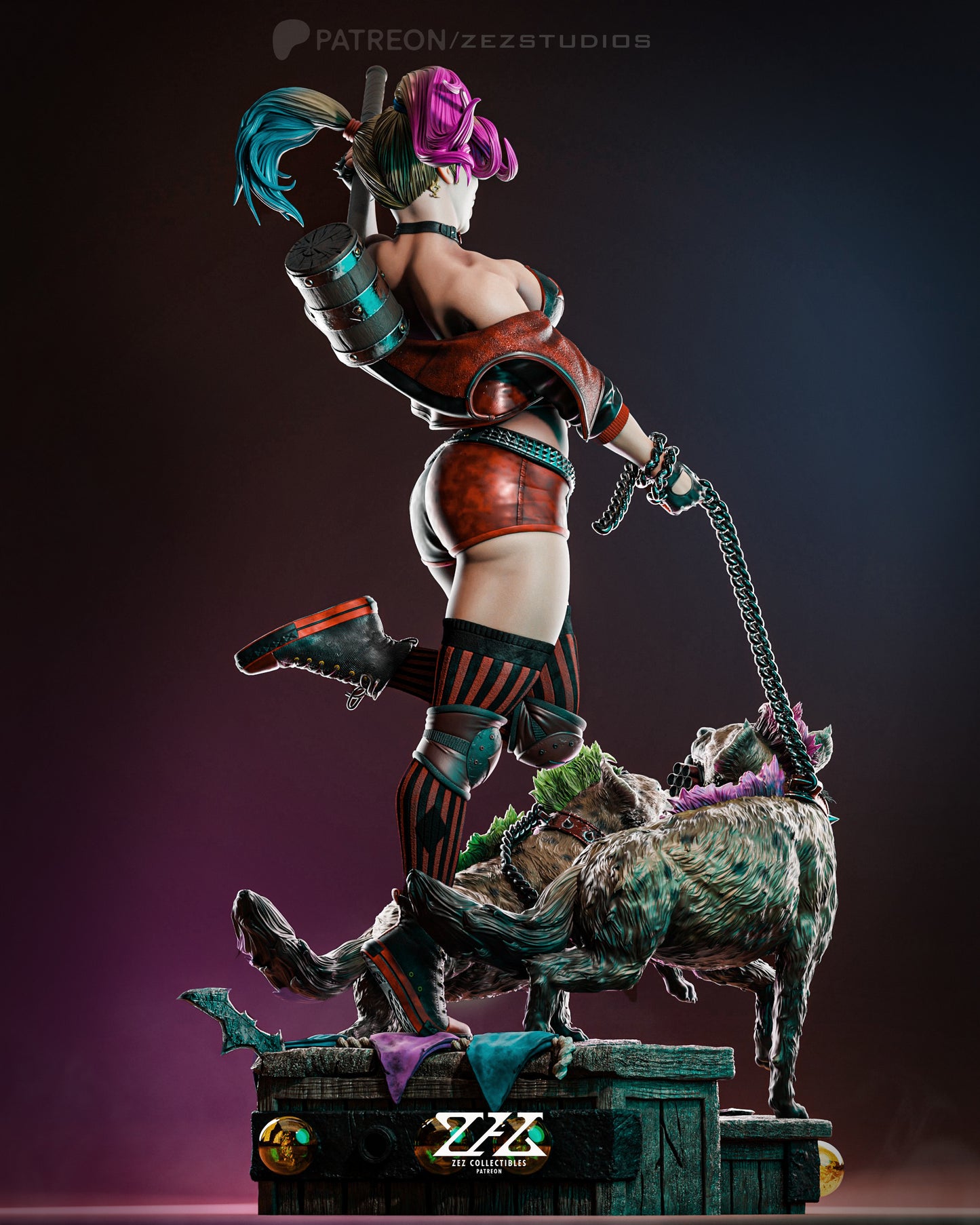 Harley Quinn - Premium Statue Figure Kit