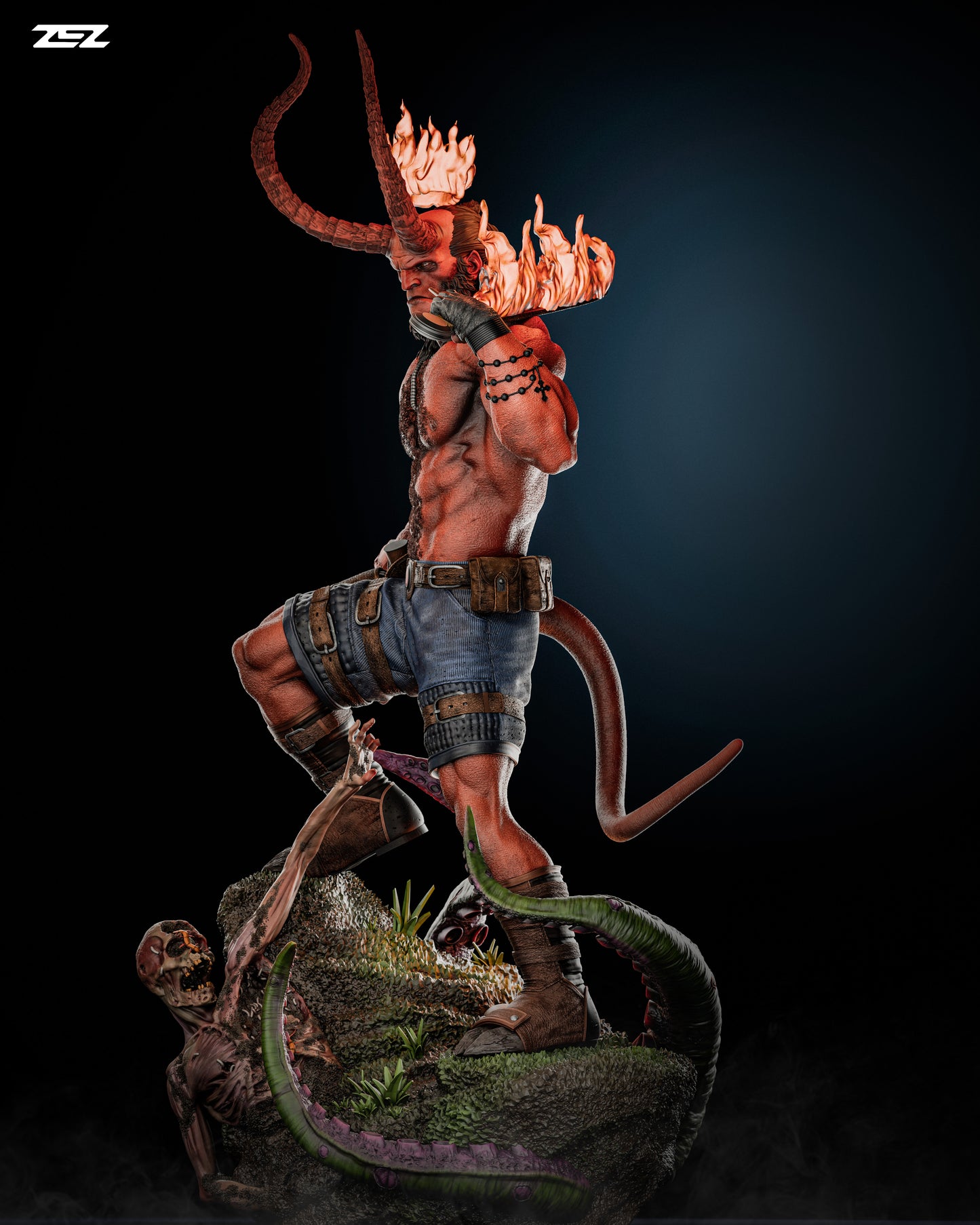 Hellboy - The Demon Protector - Model Kit