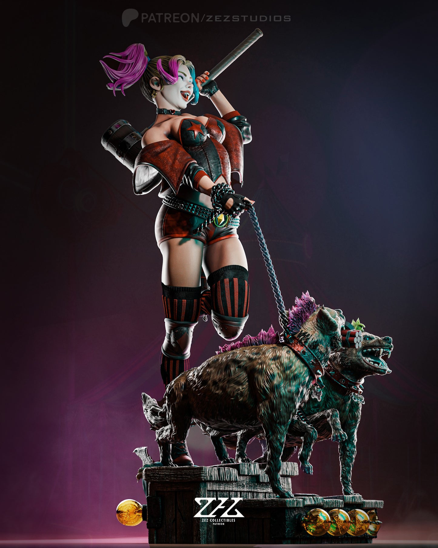 Harley Quinn - Premium Statue Figure Kit