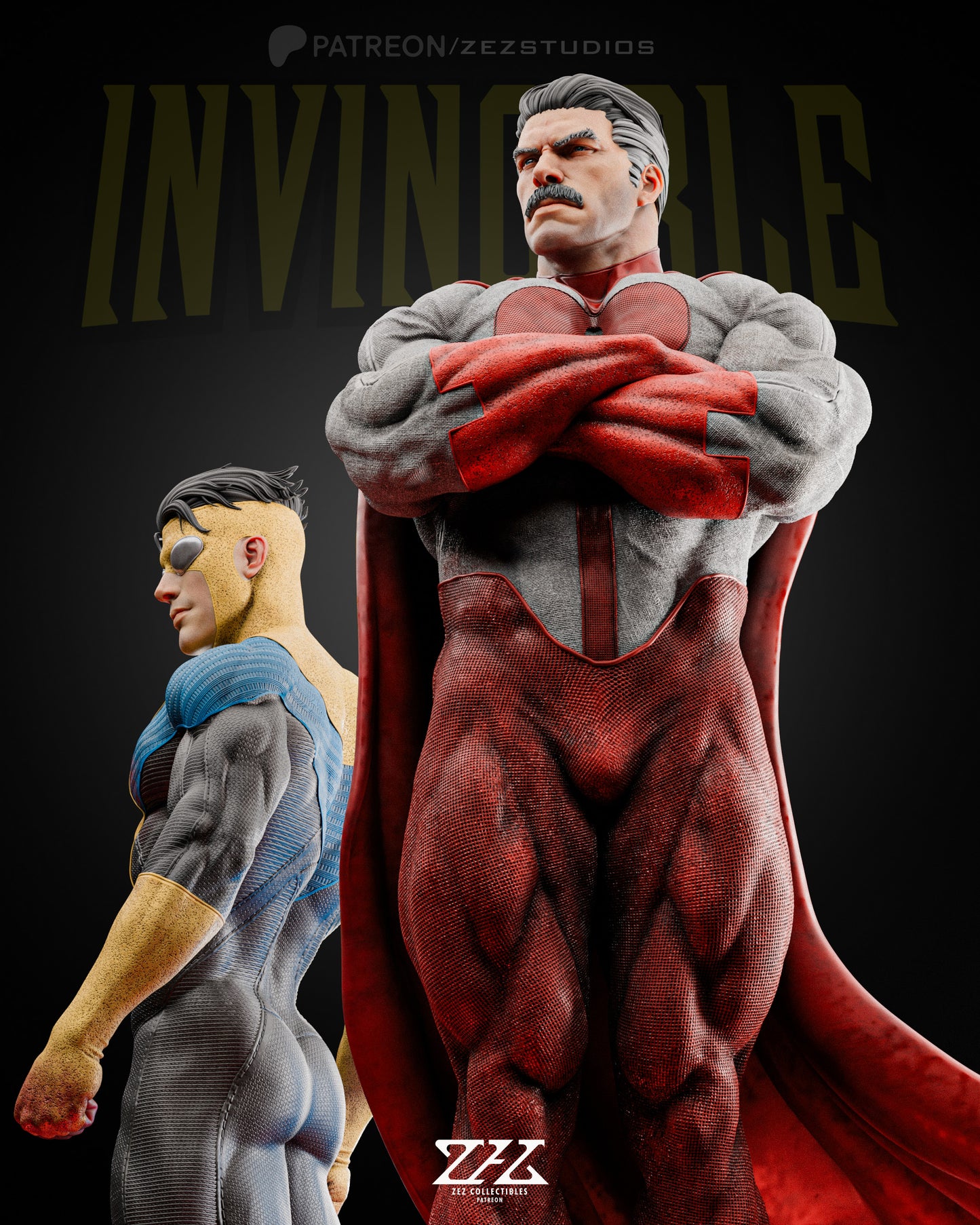 Invincible and Omni-Man - Premium Kit