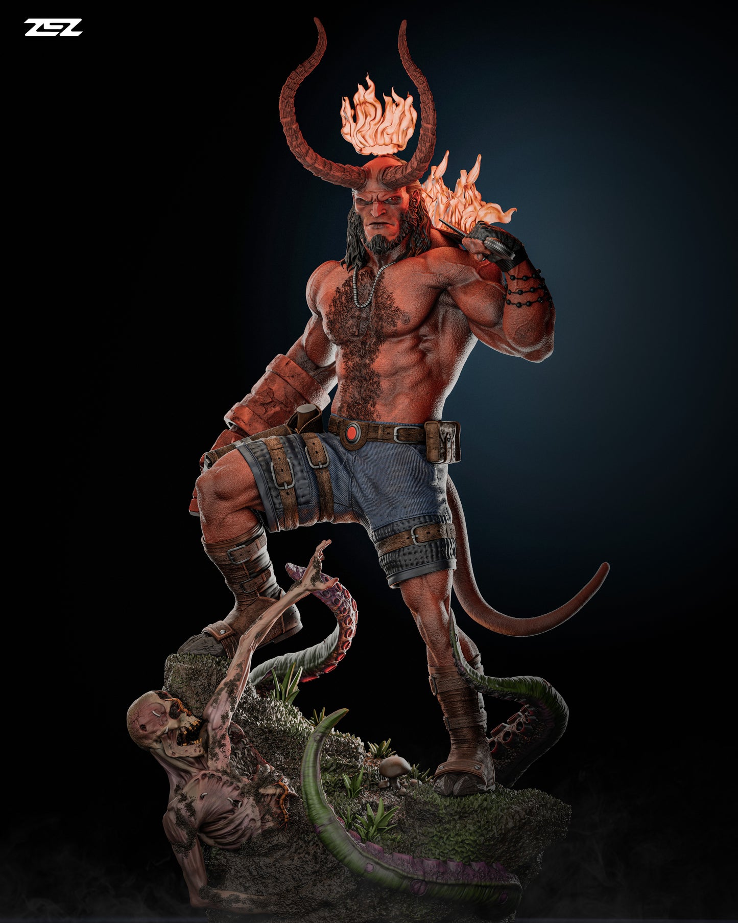 Hellboy - The Demon Protector - Model Kit