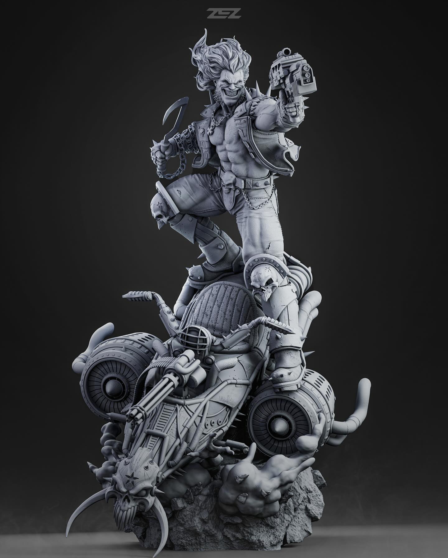 Lobo - Premium Statue Figure Kit