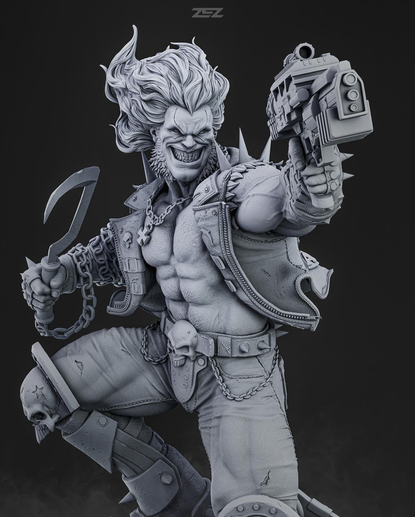 Lobo - Premium Statue Figure Kit