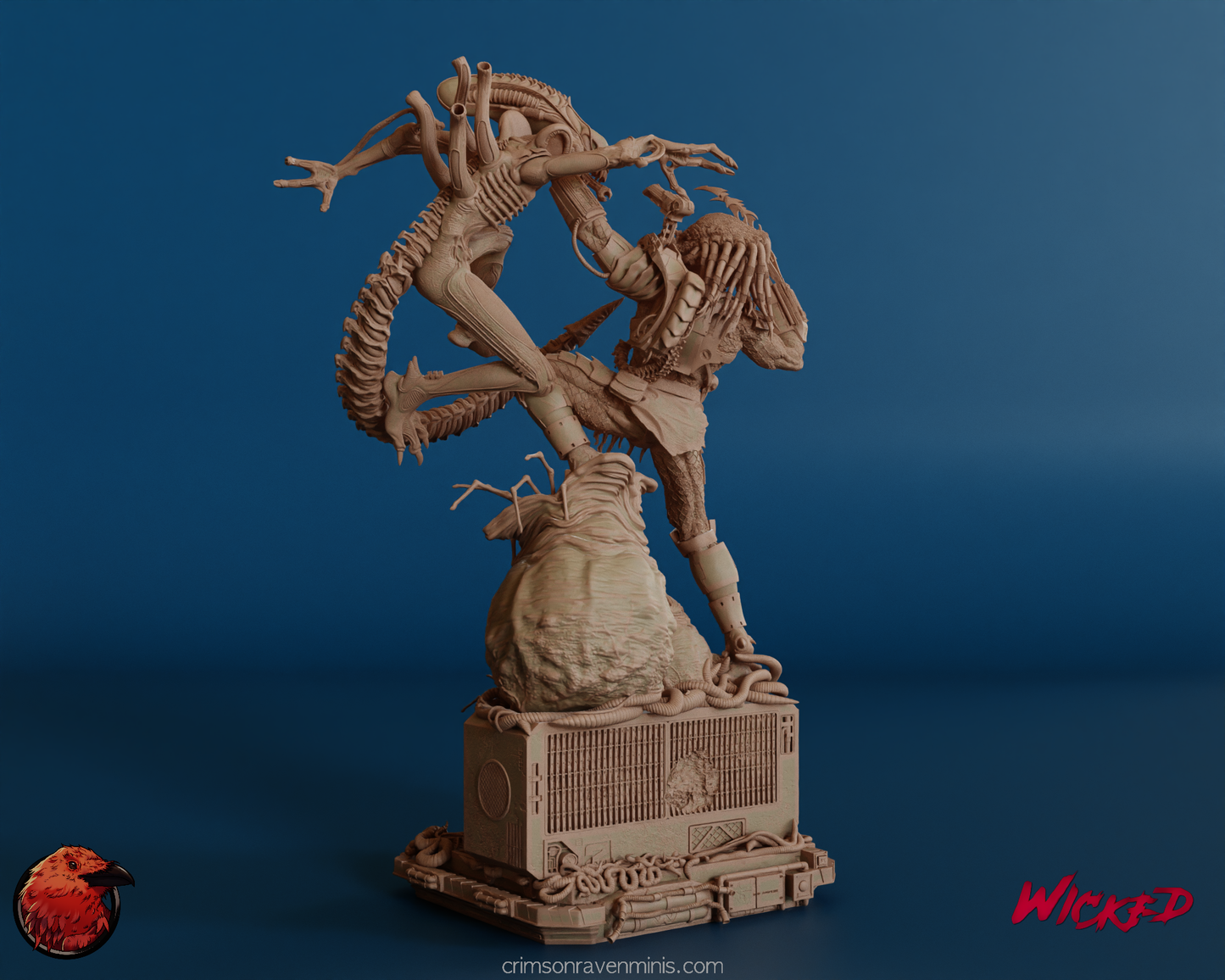 Alien Vs Predator Figure Model Kit