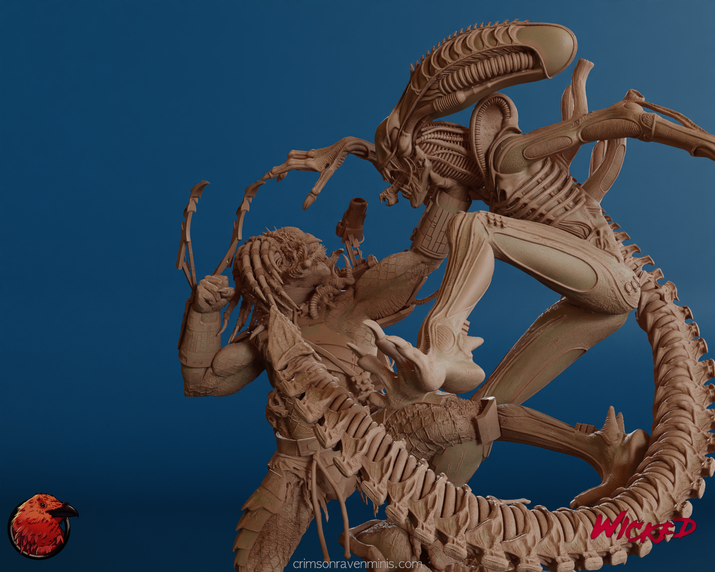 Alien Vs Predator Figure Model Kit