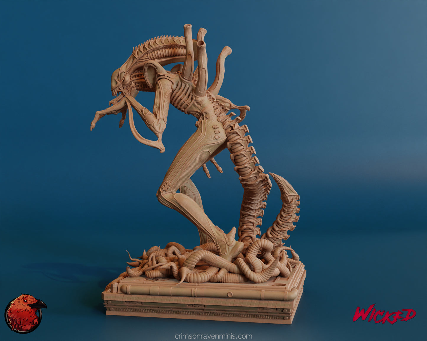 Alien Warrior Figure Model Kit