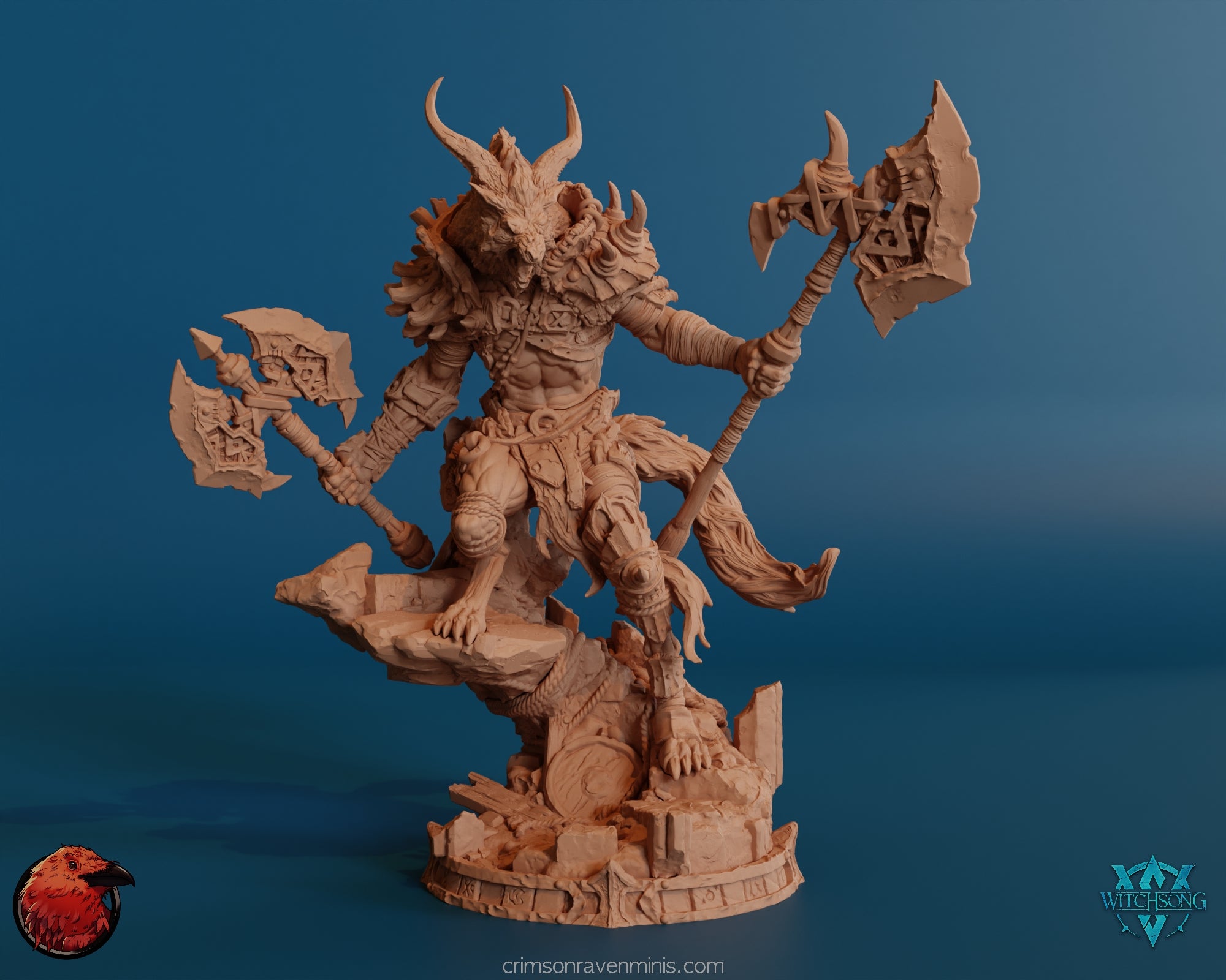 Ascendant Greatwolf - Huge Monstrosity - Giant Roleplaying Miniature ...