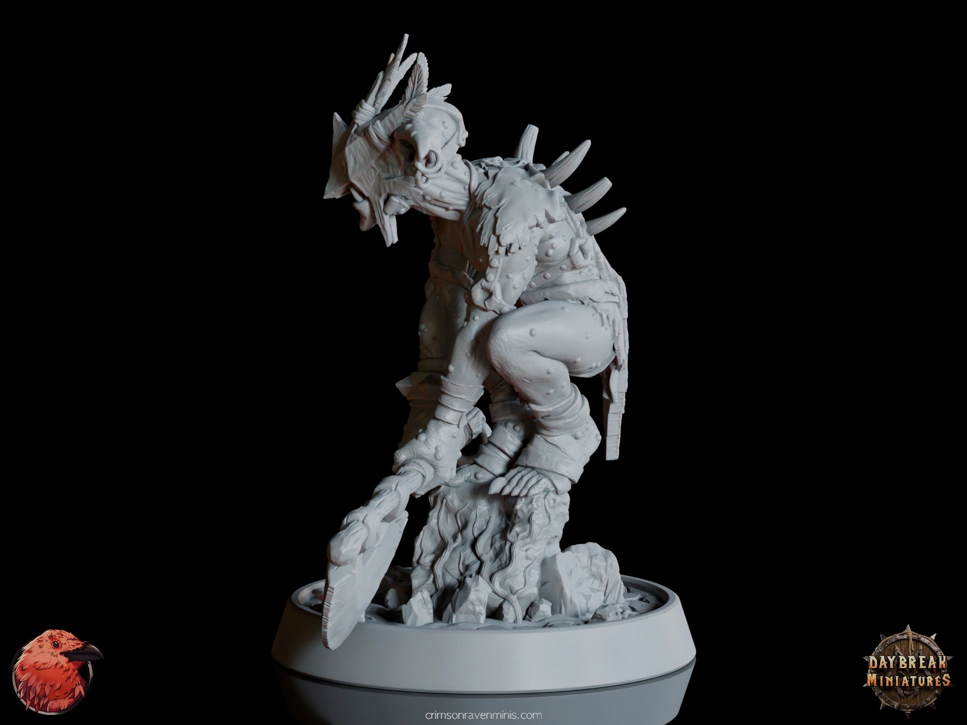 Roop da Traedzle goblin miniature for painting and customization