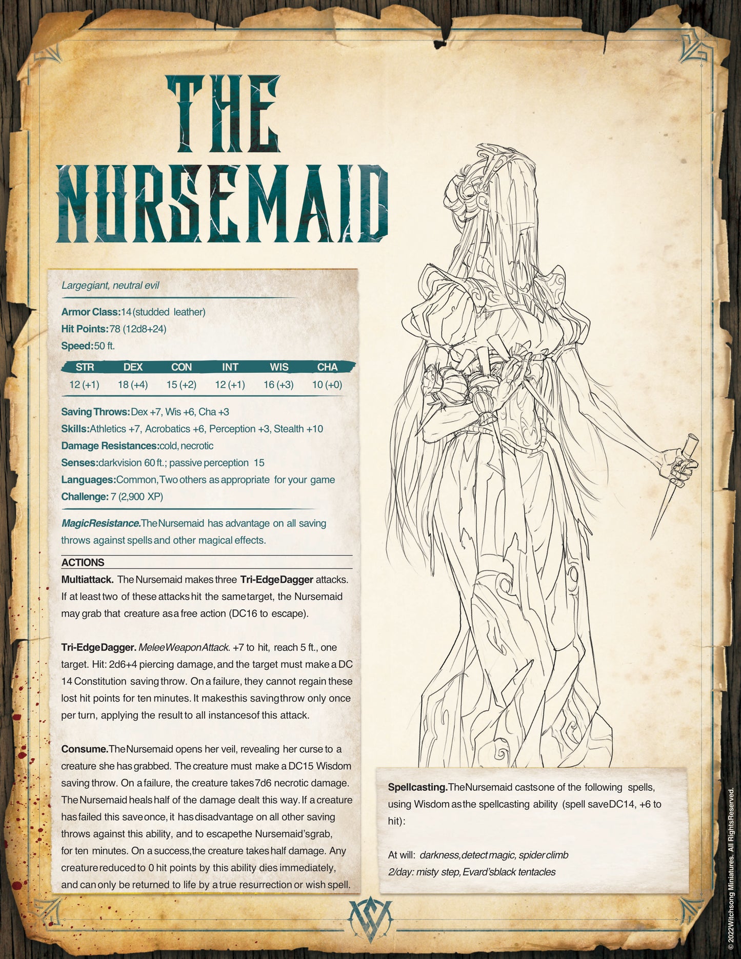 Faceless Nursemaid