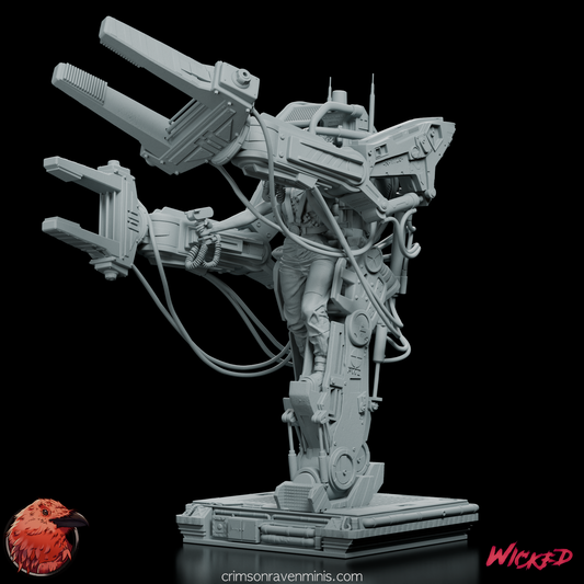 Ripley in Power Loader - Aliens - Resin Figure Model Kit