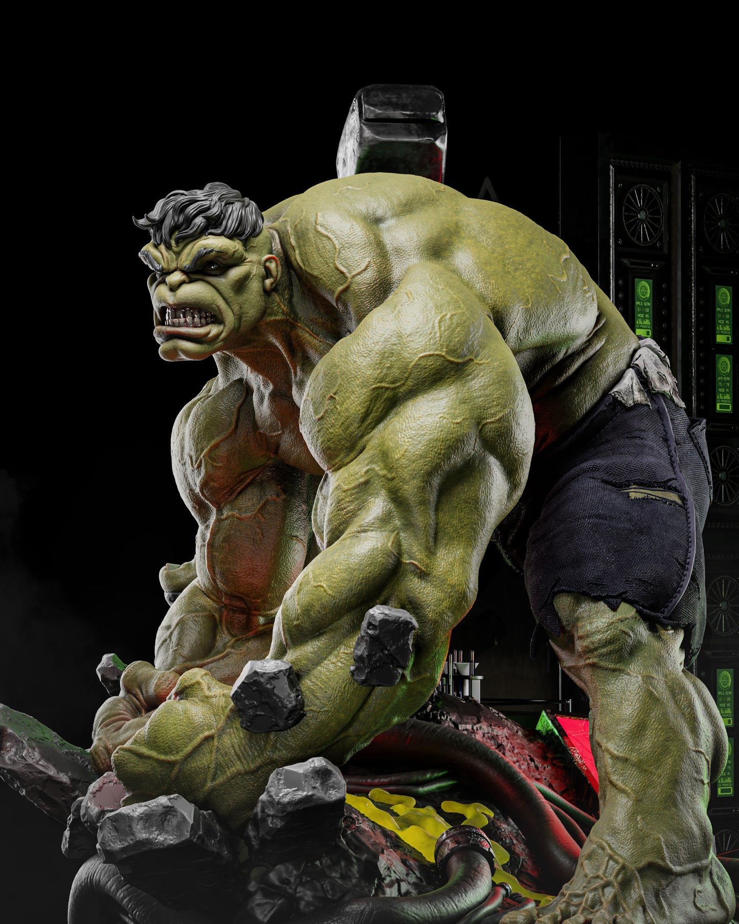 Hulk - Premium Statue Figure Kit