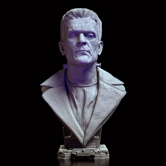 Frankenstein's Monster Portrait Bust - Resin Model Kit