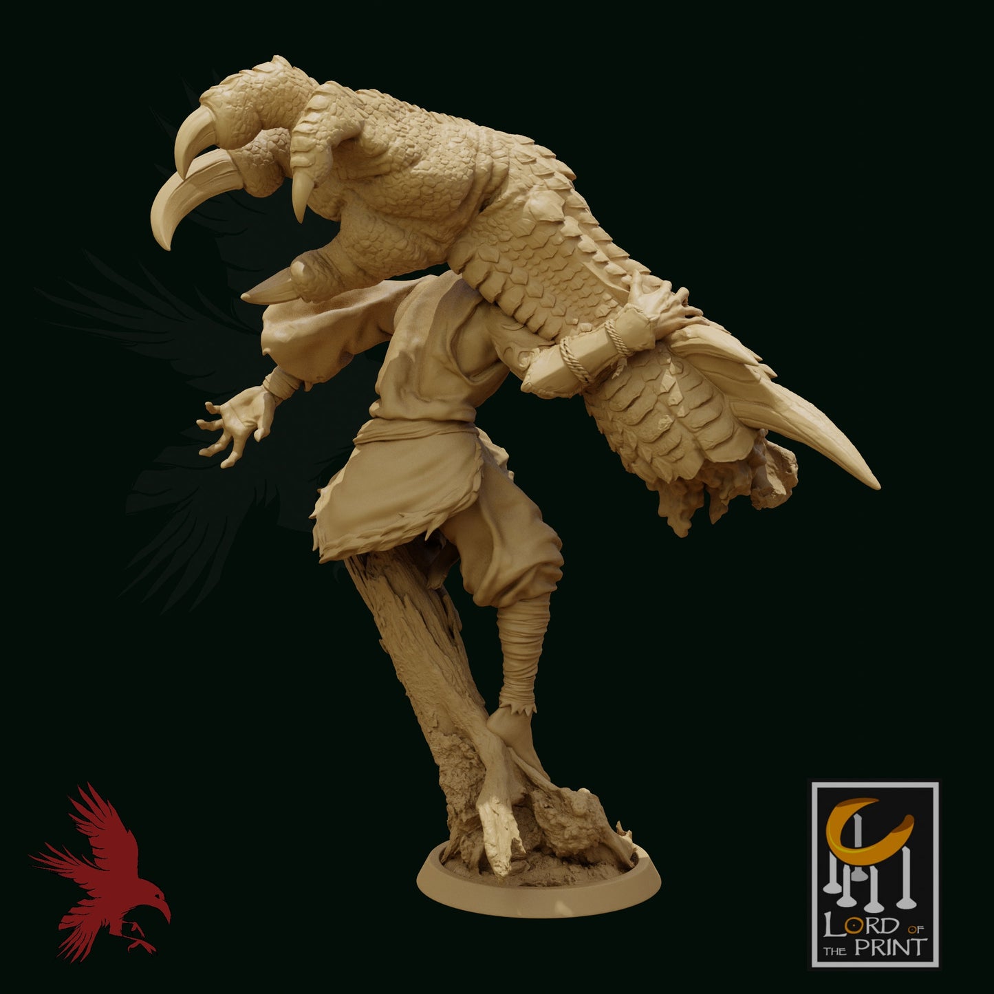 Sun Wukong - Dragon Slayer • 3D Printed Fantasy Miniature • D&D / Pathfinder