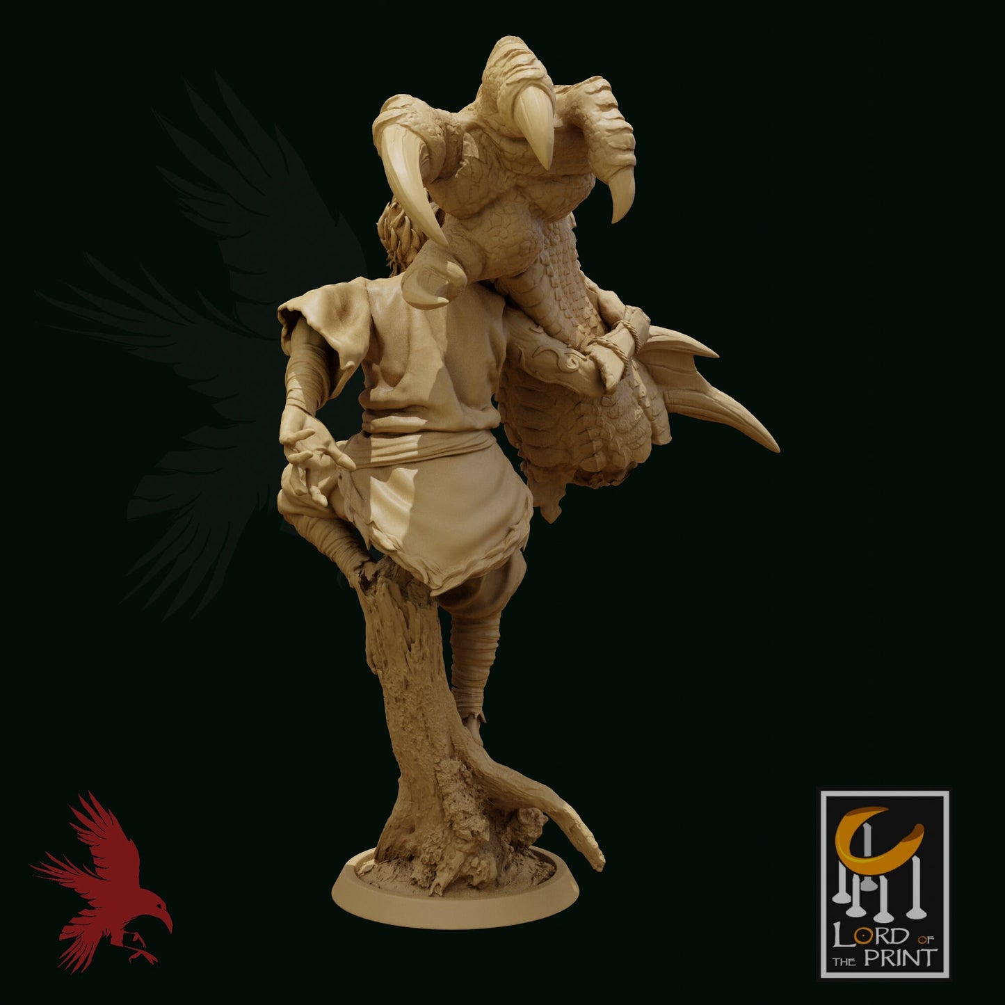 Sun Wukong - Dragon Slayer • 3D Printed Fantasy Miniature • D&D / Pathfinder