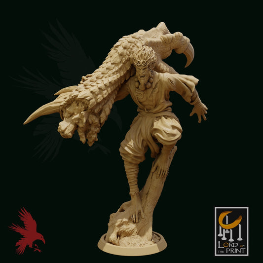 Sun Wukong - Dragon Slayer • 3D Printed Fantasy Miniature • D&D / Pathfinder