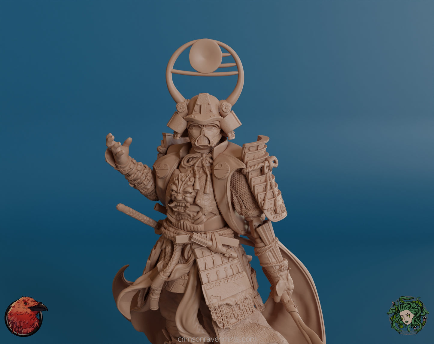 Samurai Darth Vader Resin Model Kit